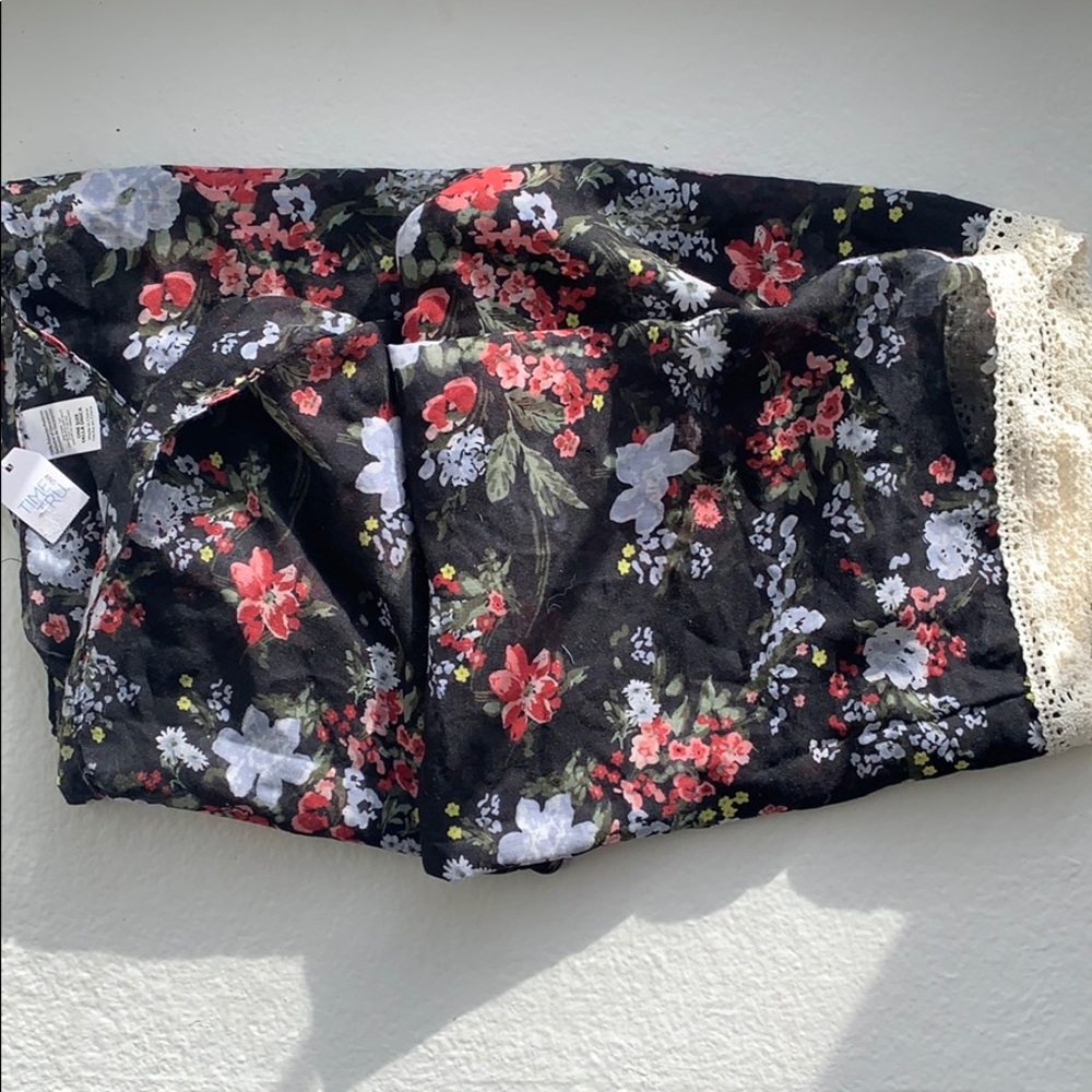Floral Infinity Scarf